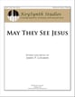 May They See Jesus Vocal Solo & Collections sheet music cover